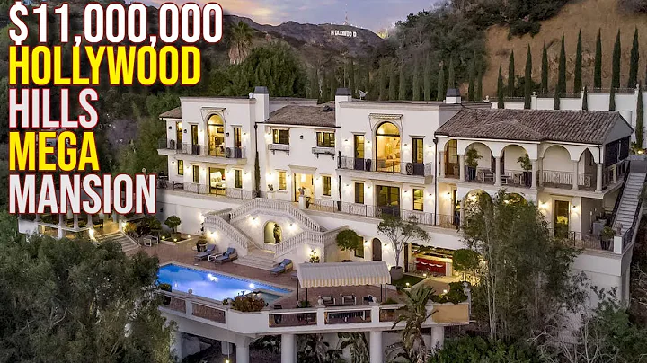 iNside $11,000,000 Hollywood Hills Mega Mansion