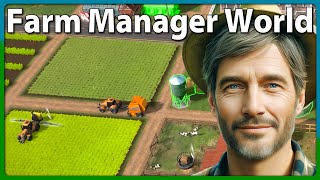 FARM MANAGER WORLD 🐄 DRESCHEN und BALLEN PRESSEN ► Landwirtschaft Management Tycoon [s1e7]