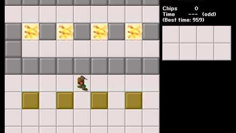 CCLP1 level 111 solution - 959 seconds