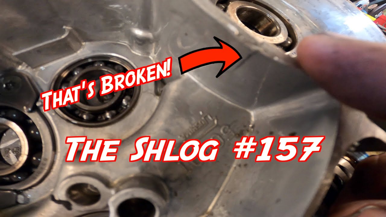 The Shlog 157 Broken Cases, Honda 450 Valve Adjustment, Beta Fork