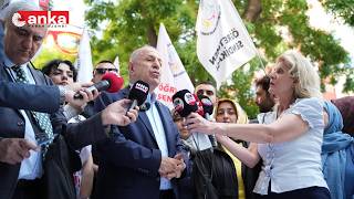 Ümit Özdağdan Açlık Grevi Yapan Öğretmenlere Destek Ziyareti I