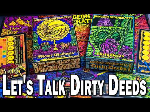 Dungeon Degenerates: Dirty Deeds Review and a Look at Moon Madness (Review)