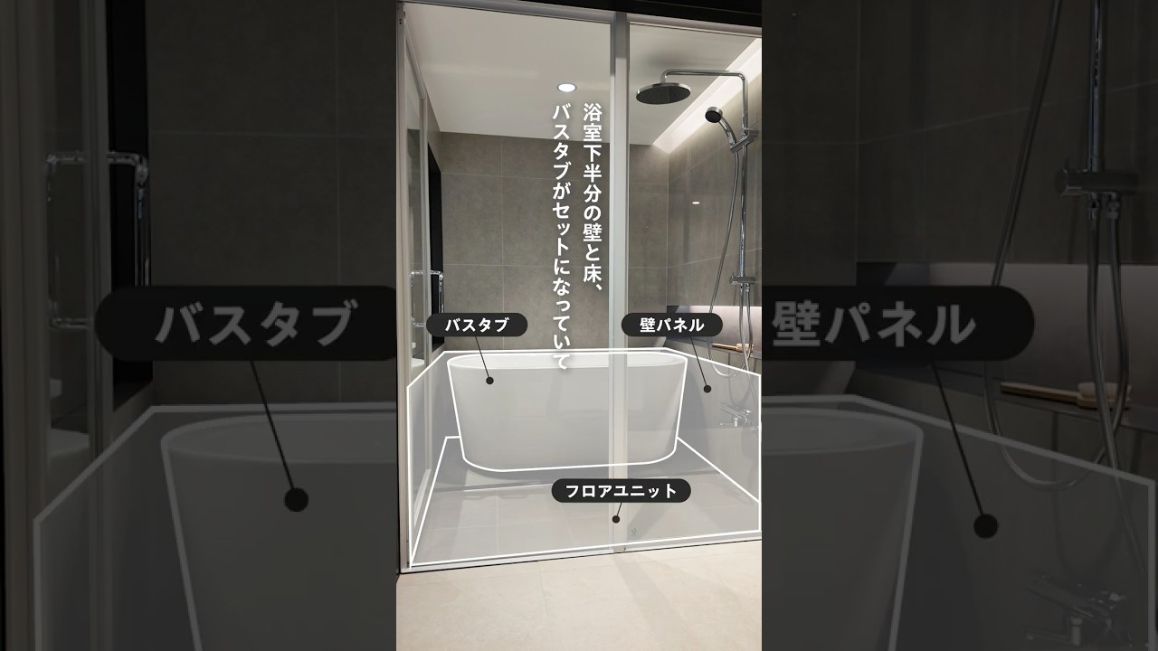 下半分だけユニットバス《バルネア》 - YouTube