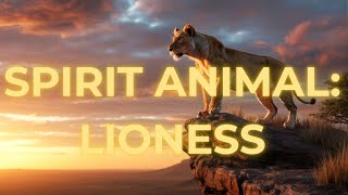 SPIRIT ANIMAL: LIONESS💫 #spirituality #spiritualawakening #spiritualgrowth #spiritualjourney #spirit