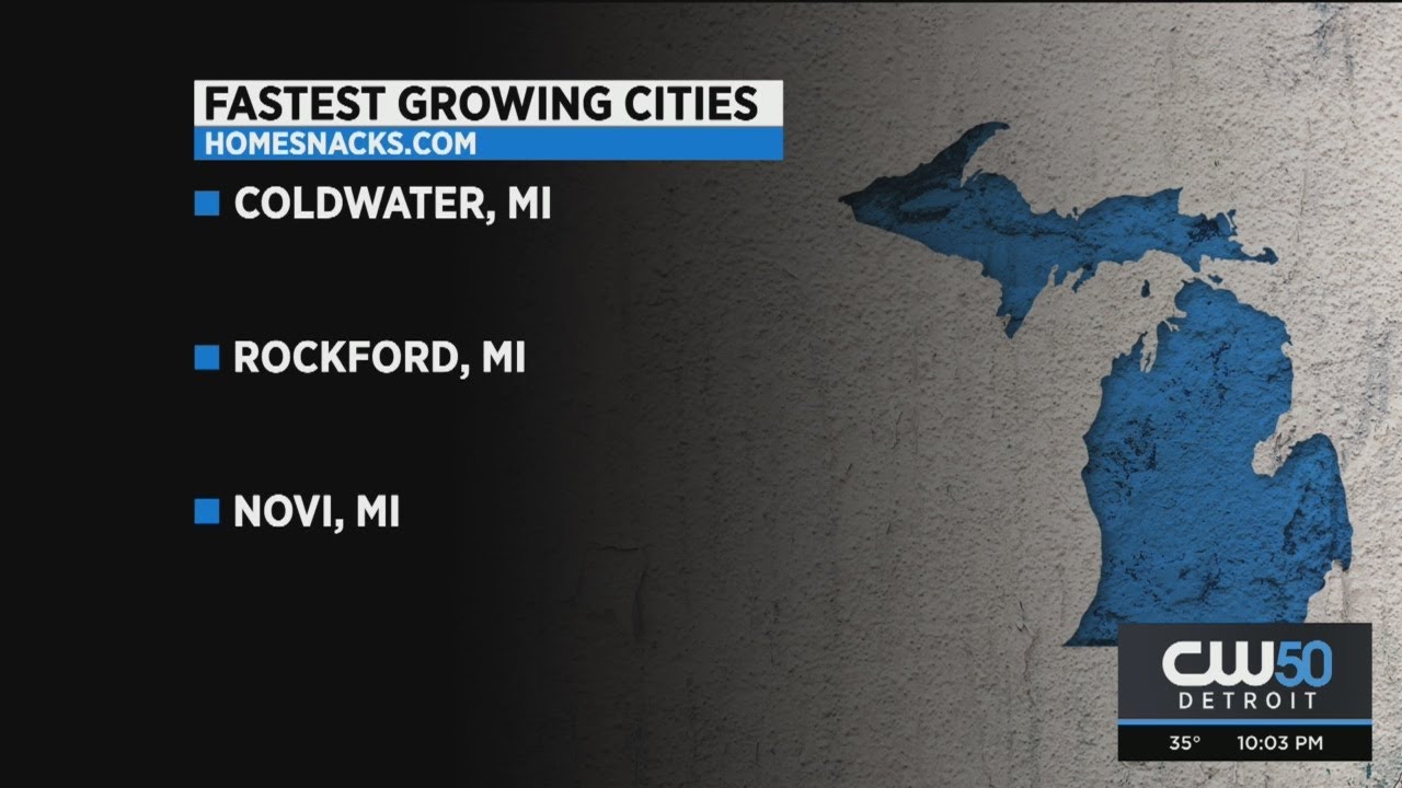 Top Three Growing Cities in Michigan YouTube
