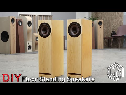SEAS FEA18RCZ DIY 풀레인지 플로어 스탠딩 스피커 / Floor Standing Speaker Build
