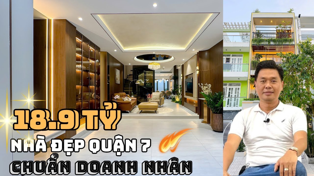 💥 NHÀ ĐẸP QUẬN 7 – Boutique Villa Đẳng Cấp 2025 | Bán Nhà Quận 7 Giá 18.9 Tỷ Cực Hot