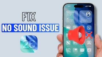 Fix No Sound Issue on iPhone After iOS 26 Update