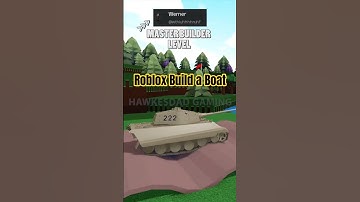Tank Tracks Evolution in Roblox Build a Boat for Treasure! #roblox #babft German Panzer