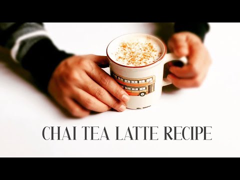 Chai tea latte recipe | isang inumin upang makaramdam ka ng pag-init | #xhrdn
