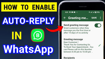 How To Enable Auto Reply To Whatsapp Messages |How To Send Whatsapp Auto Reply |Whatsapp Auto Reply