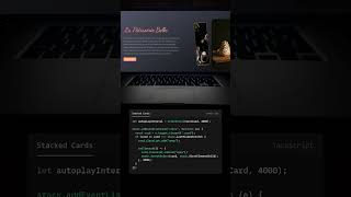 Stacked Cards - CSS&JAVASCRIPT||#webcoding #webdesign #css #htmlcss #webprogramming #webdevelopment