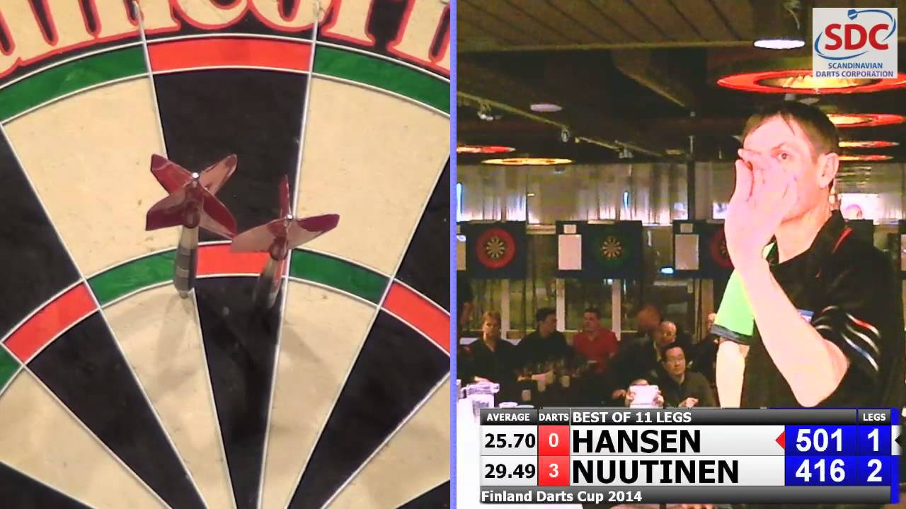 Finland Darts Cup 2014 1 Semifinal YouTube