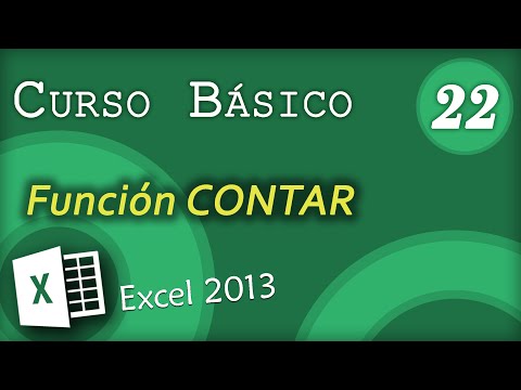 COUNT Function | Excel 2013 Basic Course #22