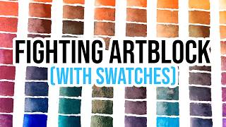 Fighting Artblock (with Swatches!) - A thing to do when your brain is not helping! 🎨