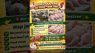 Min nou la wi pye kout pran devan 