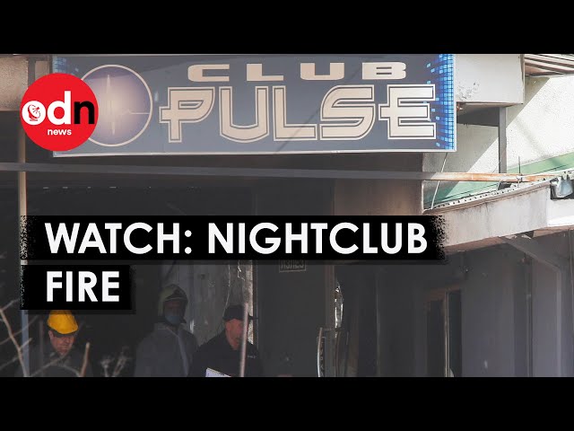 LIVE: Scene in North Macedonia After Deadly Nightclub Fire