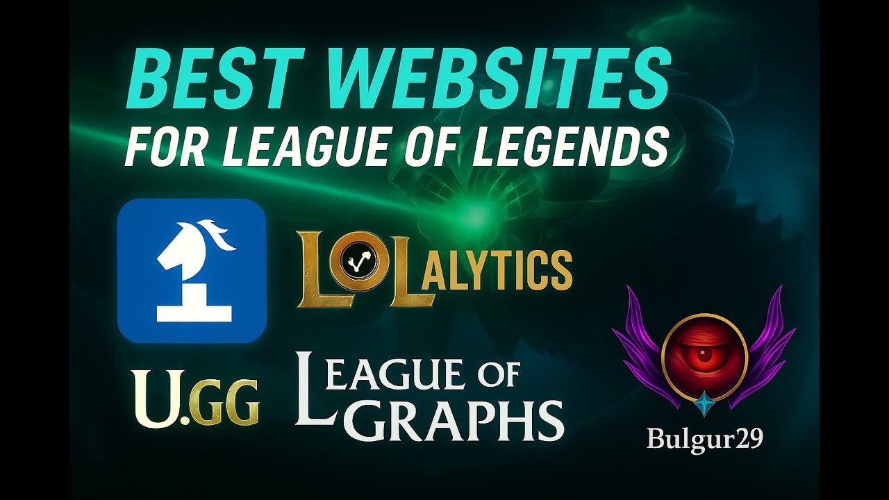Best Websites for League of Legends | Improve Your Gameplay with Stats & Builds