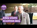 &#39;I&#39;m SAW Impressed&#39;: King Thanks Scottish Mill Responsible For Timber From Royal Estate