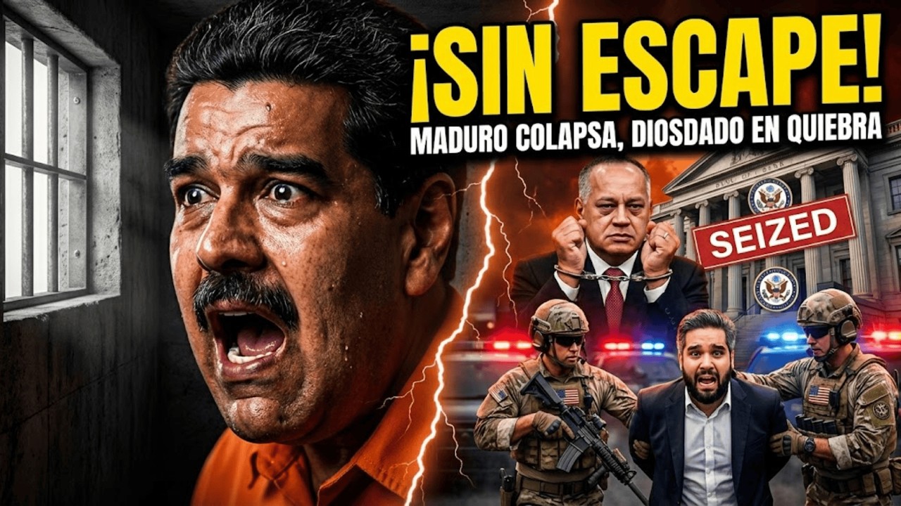 👉 ¡MADURO ENLOQUECE EN PRISIÓN! Se entera que EE.UU va por Nicolasito y Diosdado lo perdió todo 🤯🚨