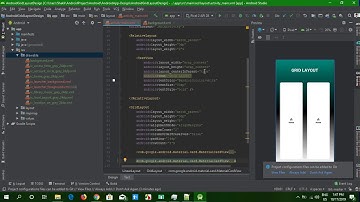 Android Tutorial Grid Layout Design