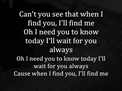 Joshua Radin fear Maria Taylor - When You Find Me with Lyrics