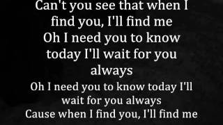 Joshua Radin fear Maria Taylor - When You Find Me with Lyrics