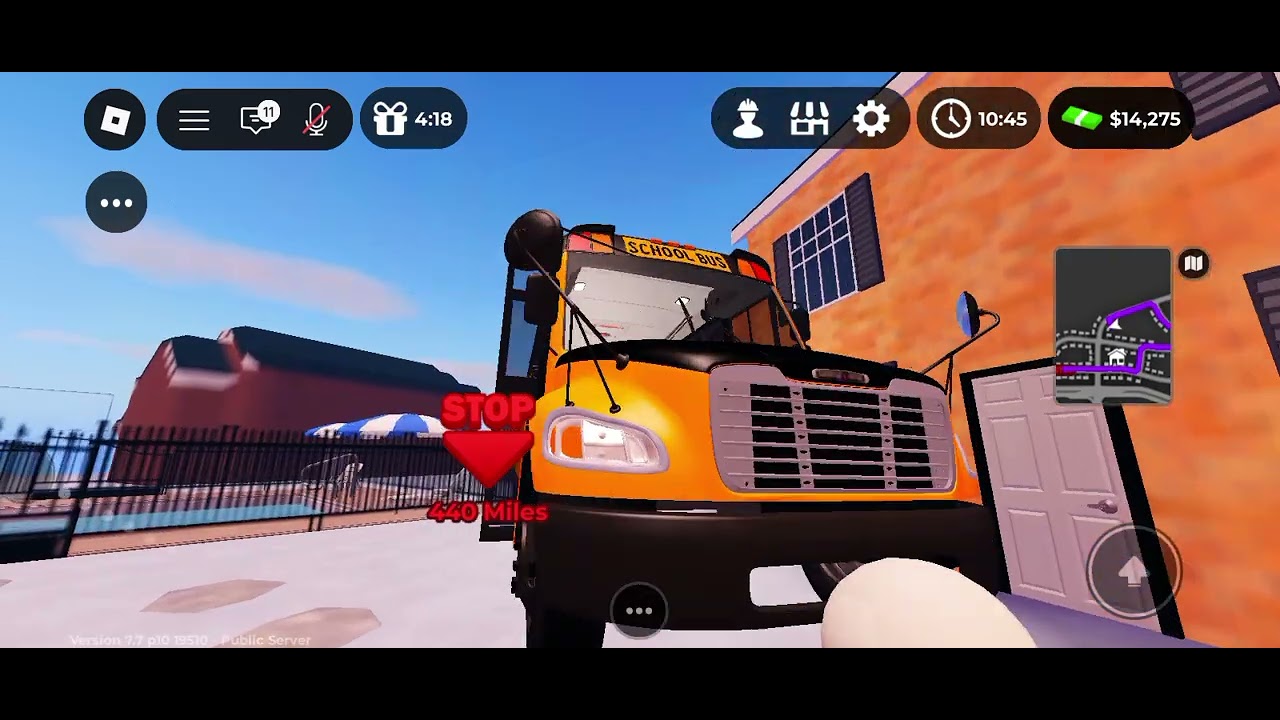 Gameplay Paused School Bus Sim