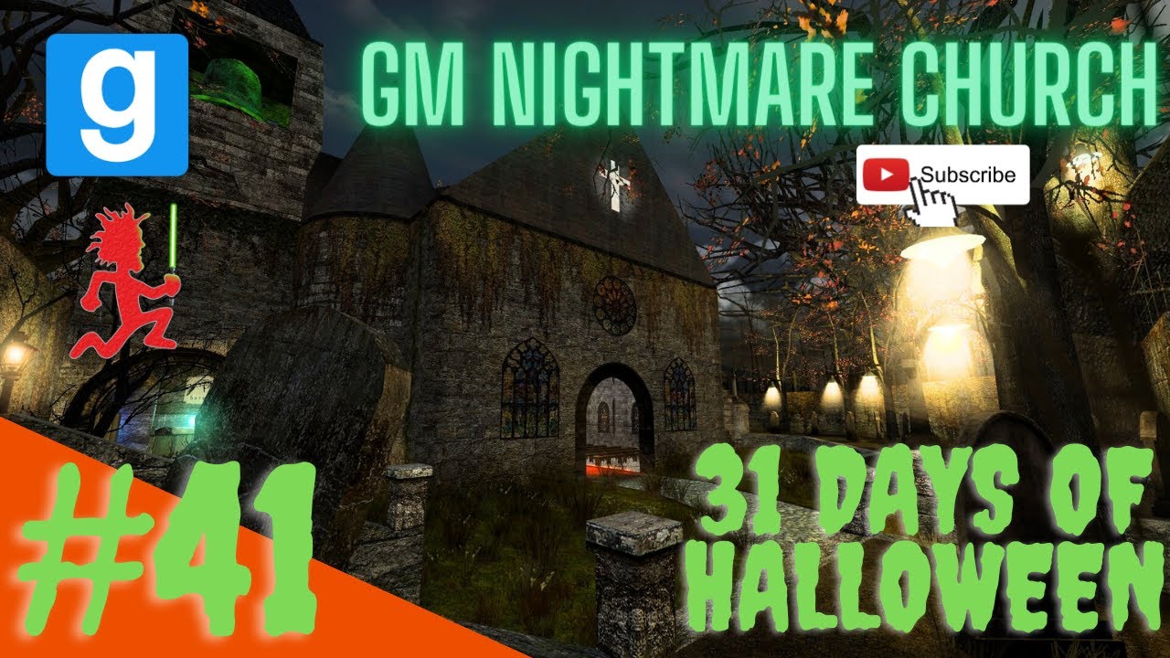 GM_Nightmare_Church_RC25 - Horror Map - Apr 2018 [Garry's Mod] [Mods]