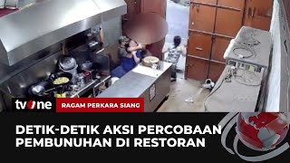 Aksi Percobaan Pembunuhan Di Medan Terekam Kamera Pengawas  Ragam Perkara Siang Tvone