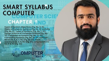 Computer smart syllabus 2025 2026 Punjab board chapter 1