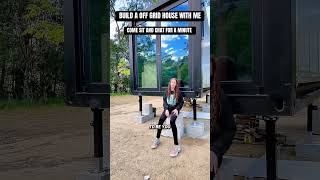 Build a off grid life with me #offgrid #diy #build #house #bush #newlife #freedom #newhouse #vlog