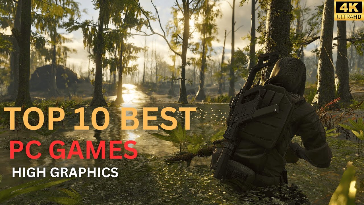 TOP 10 BEST PC GAMES WITH ULTRA REALISTIC GRAPHICS (2024) - YouTube
