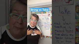 How to Use Bring and Take #english #teacher #esl #englishlanguage #englishlearning