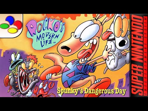 Longplay of Rockou0027s Modern Life: Spunkyu0027s Dangerous Day
