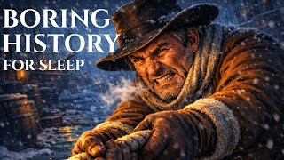 How Early Settlers Endured Long Winter Nights in Colonial America | Boring History For Sleep