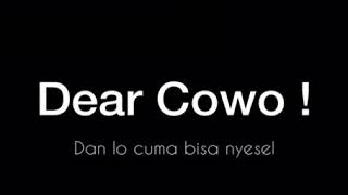 Dear cowok!!