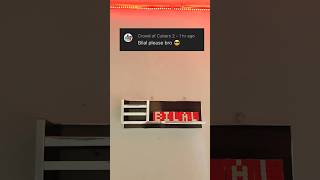 BILAL name on Rubiks Cubes 💥 #shorts