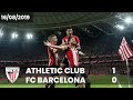 ⚽ FULL MATCH I LaLiga 19/20 | J.1 Athletic Club 1  - FC Barcelona 0