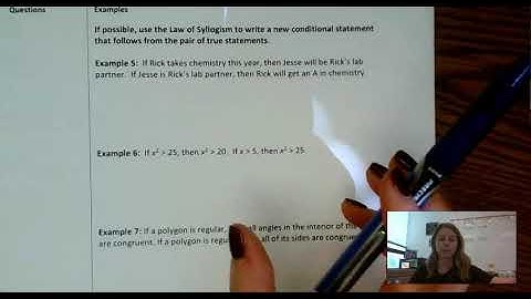 2.3 - Apply Deductive Reasoning video #2