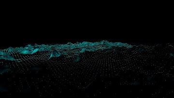 Aurora borealis, made with Jitter - Max MSP , OpenGL