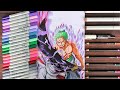 Drawing zoro  zoros new sword enma  wano kuni  one piece