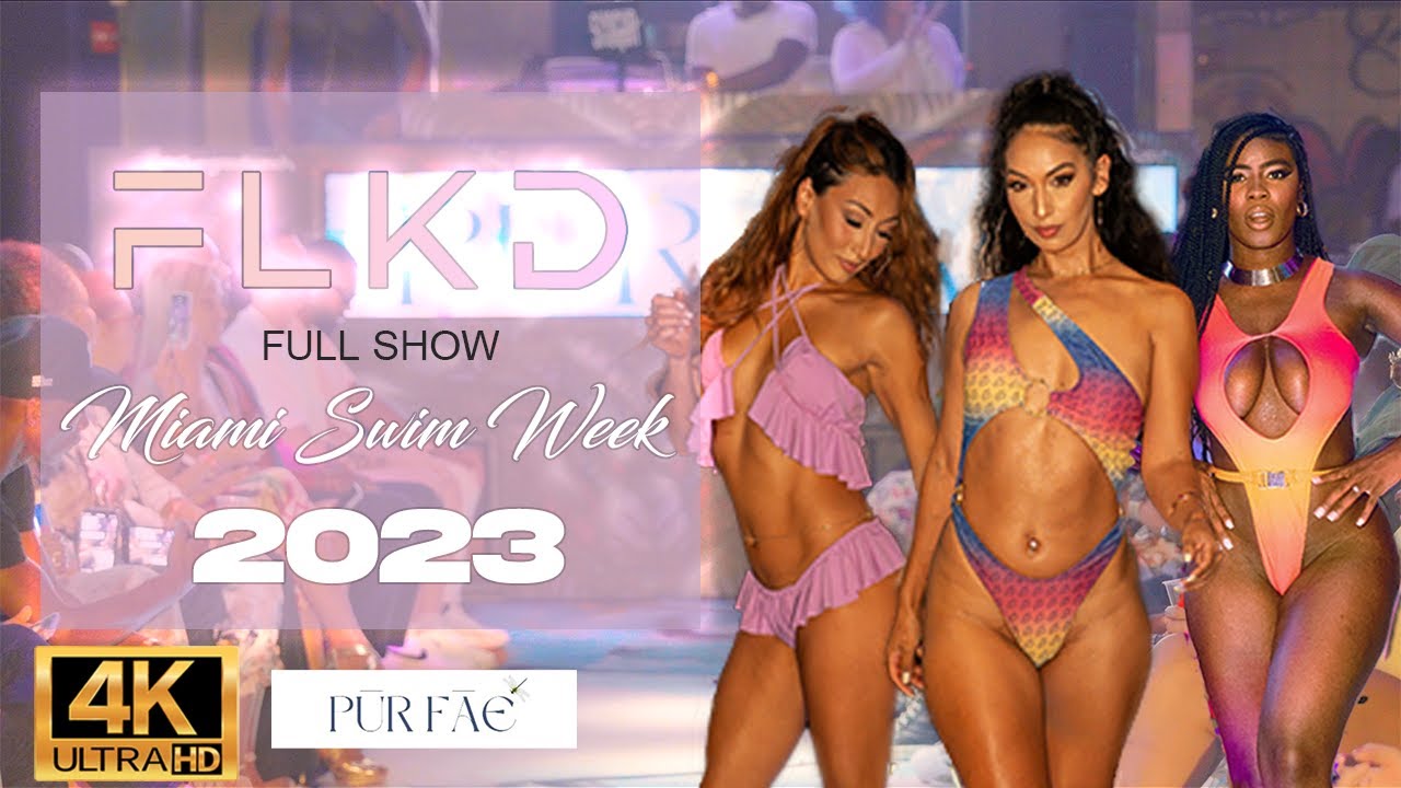 ⁣FLKD Swimwear by House of Fleek - FULL SHOW - 4K ULTRA HD - MIAMI SWIM WEEK 2023