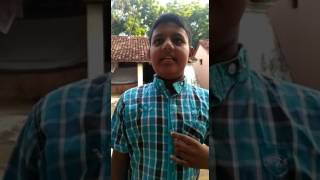 English speech short about discipline from panavai village