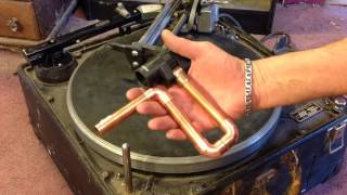 build a microscope mount / presto record lathe