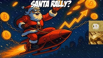 Santa Rally for Bitcoin Dogecoin ... and Gold?