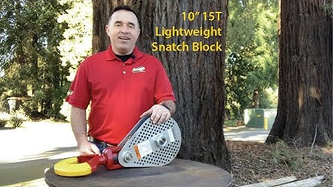 Skookum Lightweight Snatch Block | Rigging with Rick