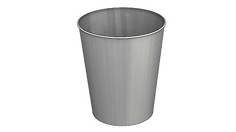 fast6 SolidWorks Tutorial  6: 0,2 glass (popular plastic cup)