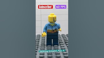 Satisfying Animation, Part : 3 #loop #shorts #animation #satisfying #stopmotion #lego #funny
