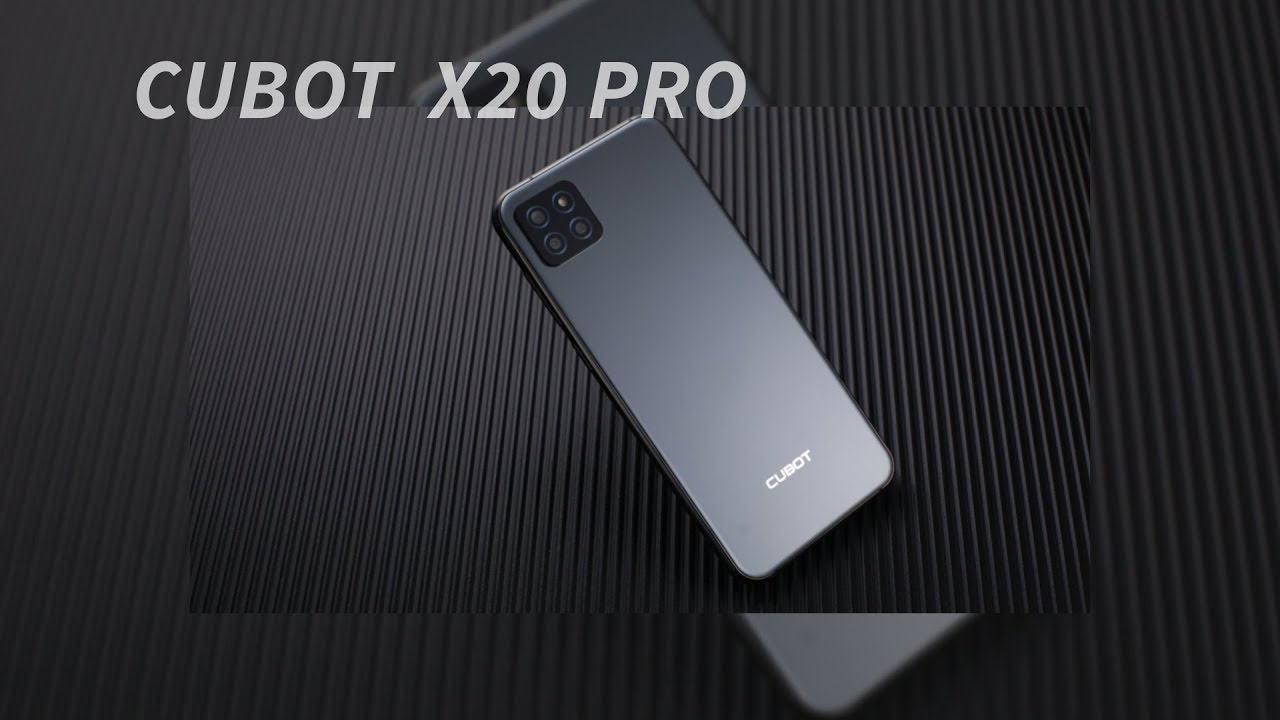 Cubot X20 PRO: Appearance Display